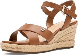 Tommy Hilfiger Genea Womens Wedge Shoes Medium Brown : 9.5 M