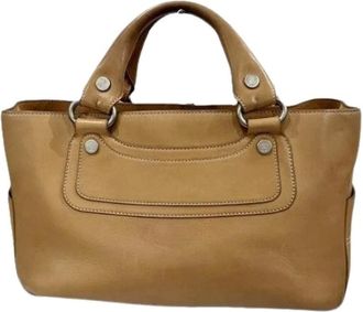 Celine Pre-owned Handbags, female, Beige, Size: ONE SIZE Pre-owned Boogie Bag