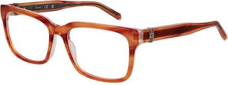 Guess Orange Acetate Glasses Mens (Frames)