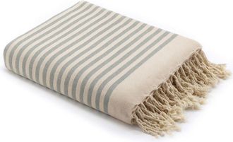 Febronie Fouta xxxl algod&oacute;n 200x300 verde dagua