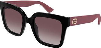 Gucci GG2190S 003 Womens Sunglasses Black Size 53 - Free RX Lenses - Free RX Lenses