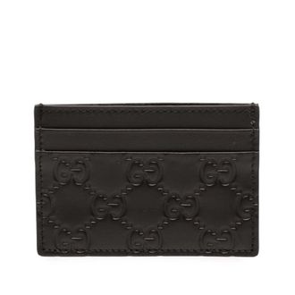 Gucci Pre-owned Gucci Guccissima Card Holder Mens 4B6SPO6EHC7F339R