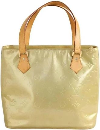 Louis Vuitton Pre-owned Reade - Houston Tote Bag - Dames - Vintage Shopper - Beige - ONE Size - Leer - Vintage