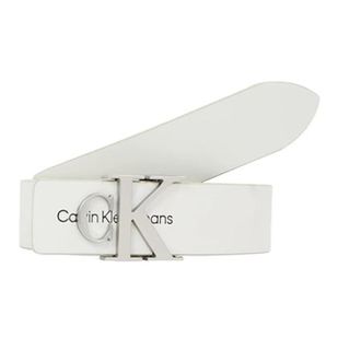 Calvin Klein Dames, Accessoires, Wit, Maat: 90 CM Leer