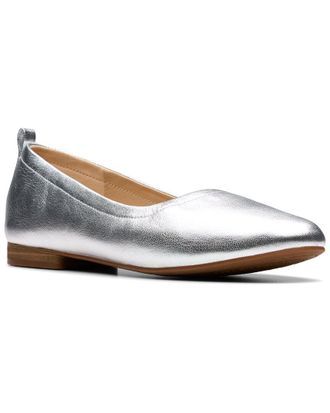 Clarks Fawna Soft Leather Ballet Flat