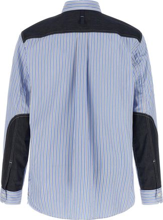 Junya Watanabe Mens Blue Cotton Blouse