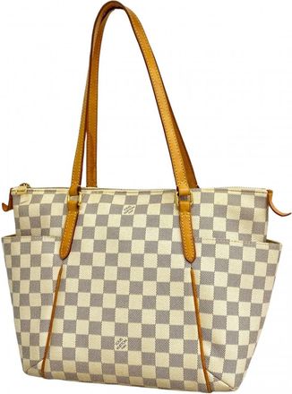 Louis Vuitton White Tote Bag (Pre-Owned)