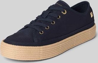 Tommy Hilfiger Low Top Sneaker aus Canvas in Marine, Größe 40