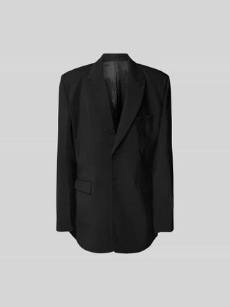 VETEMENTS Relaxed Fit Sakko aus Woll-Mix in Black, Gr&ouml;&szlig;e XS