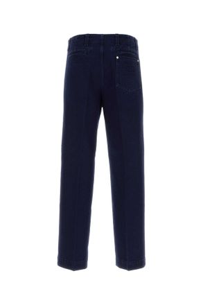 Gucci Mens Dark Blue Denim Jeans Bluemix Cottondomestic Buffalo