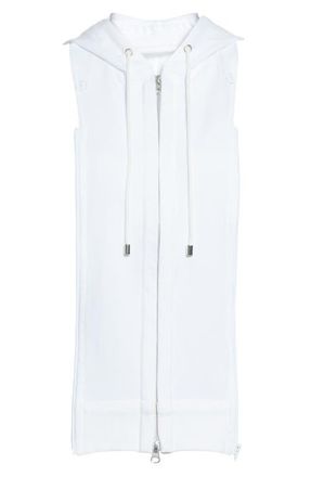 Veronica Beard Hoodie Dickey in White at Nordstrom, Size 00-14