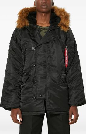 Alpha Industries Giacca con cappuccio - Nero