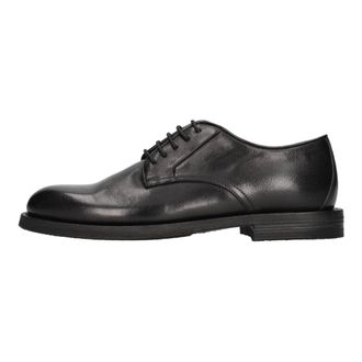 Pantanetti Lagos Veterschoenen - Heren - Nette schoenen - Zwart - 37 1/2 EU - Leer - Schoenen