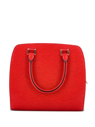 Louis Vuitton Pont Neuf Handbag Epi Leather PM satchel - Red