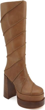 Zigi Soho Albania Platform Waterproof Boot in Light Tan at Nordstrom, Size 10