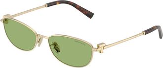 Tiffany & Co. TF3115 6229/2 Mens Sunglasses Gold Size 56