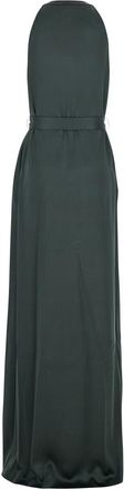 Tom Ford Halterneck Viscose Blend Dress - Green
