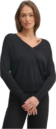 Gaud&igrave; Maglia Scollo a V - - Knitwear - Donna - Nero - S