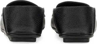Dolce & Gabbana Logo Leather Loafer - Black