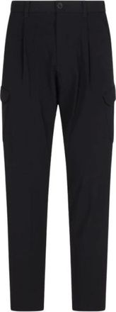 Herno Broeken, Heren, Zwart, XL, Slim-fit Broeken