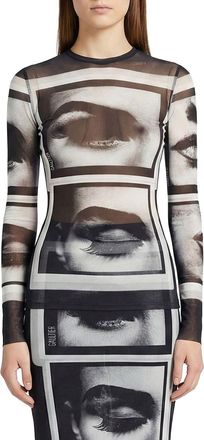 Jean Paul Gaultier Top JEAN PAUL GAULTIER Woman color Black