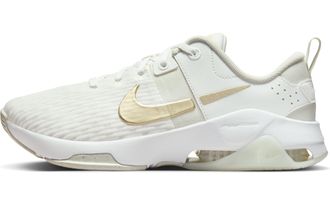 Nike Womens W Zoom Bella 6 PRM Training Shoes, Summit White Metallic Gold Star Sea Glass, 6 UK