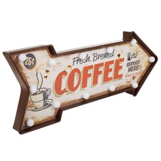 Wanderlust Deco Wanderlust Deco - Placa Luminosa De Pared De Plastico Blanca 65x27,5x10,5
