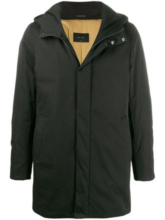 Dell'Oglio Cooper hooded padded jacket - Black