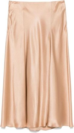 Alberta Ferretti Rokken, Dames, Bruin, L, Wol, Midi Rok