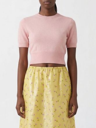 Jil Sander Maglia di lana e cashmere crop Jil Sander