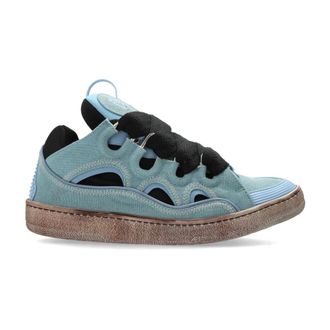 Lanvin Sneakers, male, Blue, Size: 12 US Curb Sneakers