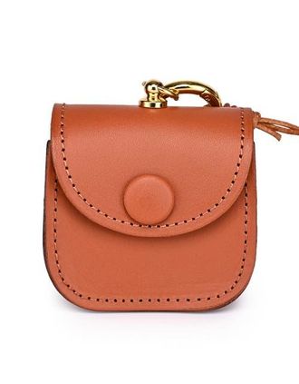 OLD TREND Toti Genuine Leather Mini Structured Charm in Camel at Nordstrom