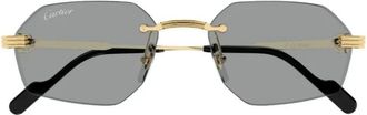 Cartier Sunglasses, male, Yellow, Size: 54 MM Premi&egrave;re Sunglasses