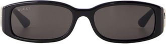 Gucci Womens Gg1661s-001 Sunglasses Black Synthetic