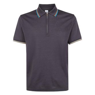 Paul Smith Tops, Heren, Bruin, L, Polo Shirts