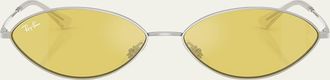 Ray-Ban RB3757 Oval Metal Sunglasses