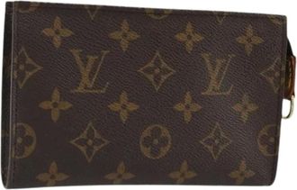 Louis Vuitton Pre-owned Clutches, female, Brown, Size: ONE SIZE Pre-owned Vintage Monogram Accessory Pouch