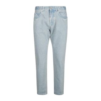 Eleventy Heren, Jeans, Blauw, Maat: W36 Katoen
