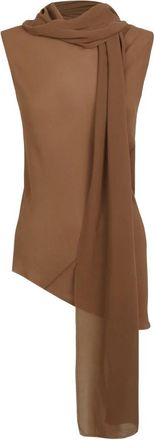 Cortana Serene Top - Dames - Tops zonder mouwen - Bruin - M - Tops