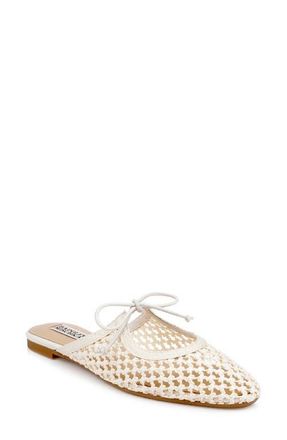 Badgley Mischka Xailee Woven Mule in Cream at Nordstrom, Size 9.5