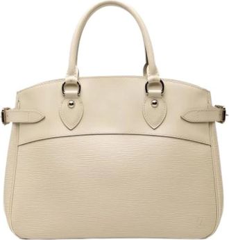 Louis Vuitton Pre-owned The Passy PM - Dames - Vintage Handtas - Wit - ONE Size - Leer - Vintage