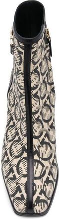 Ferragamo Ladies Multi-Color Boots, US Size 5