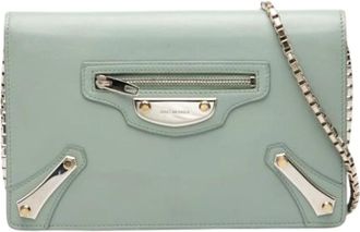 Balenciaga Pre-owned Clutches, female, Green, Size: ONE SIZE Pre-owned Crossbody Bag