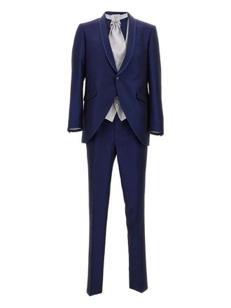 Carlo Pignatelli single-breasted suit - Blue