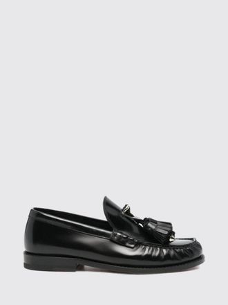 Christian Louboutin Mocassino Rochelle in pelle spazzolata con nappe