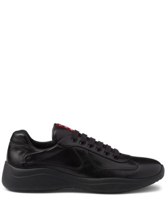 Prada sneakers zwart sale