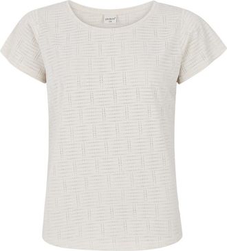 Protest T-Shirt PROTEST T-SHIRT PRTAUBREY, Damen, Gr. XL, weiss (kitsanftes wei&szlig;), Obermaterial: 60% Baumwolle CO. 40% Polyester PES., Shirts T-Shirt