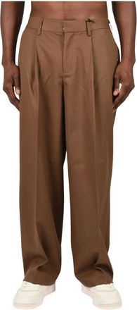 New Amsterdam Surf Association Pantaloni a gamba larga - - Trousers - Uomo - Marrone - L