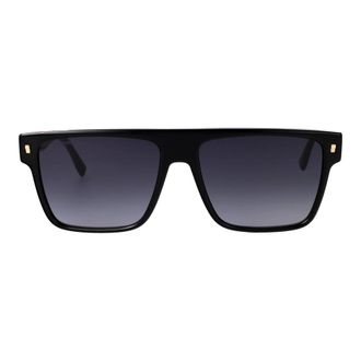 Dsquared2 D2 0222/S Zonnebril - Heren - Accessoires - Zwart - Maat: 57 MM
