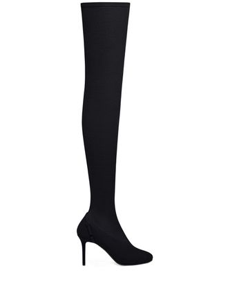 Courr&egrave;ges Oblique boots - Black